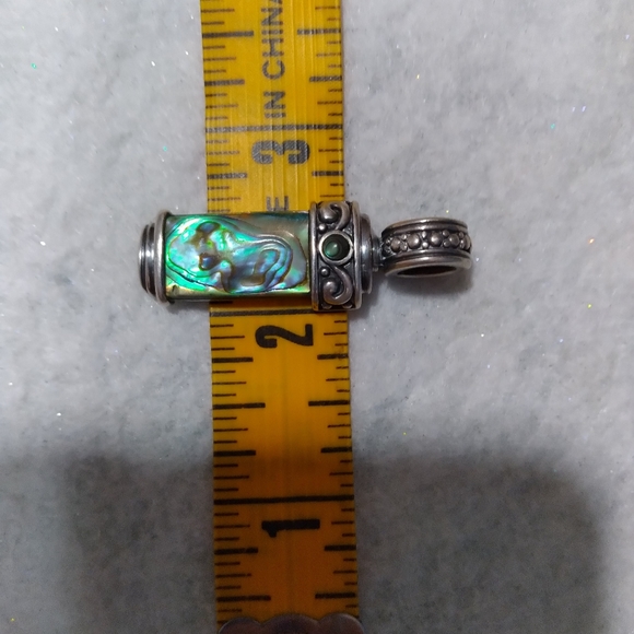 .925 Sterling silver Abalone pendant - Picture 4 of 4
